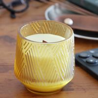 木芯ガラスキャンドル OUD AND BERGAMOT LAKOLE/ラコレ