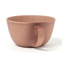 木目スープカップ ブラウン LAKOLE/ラコレ