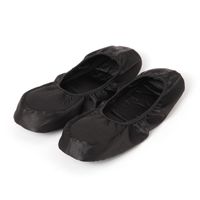 携帯ルームシューズ ブラック 22.0～23.5cm LAKOLE/ラコレ