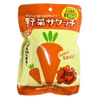 野菜サクッチ　国産にんじんチップス（真空フライ） 10袋 イー・有機生活