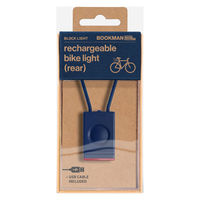 BOOKMAN Block Light Rear 自転車用ライトリア Blue 459 1個（直送品）