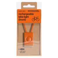 BOOKMAN Block Light Front 自転車用ライトフロント Orange 458 1個（直送品）