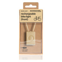 BOOKMAN Block Light Front 自転車用ライトフロント Beige 446 1個（直送品）