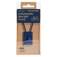 BOOKMAN Block Light Front 自転車用ライトフロント Blue 457 1個（直送品）