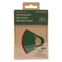 BOOKMAN Curve Rear Light 自転車用カーブリアライト Green 441 1個（直送品）