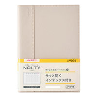 日本能率協会マネジメントセンター 【2025年4月版】NOLTY キャレル B6 バーチカル2 ベージュ 9096 1冊（直送品）