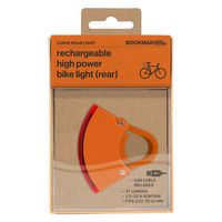 BOOKMAN Curve Rear Light 自転車用カーブリアライト Orange 442 1個（直送品）