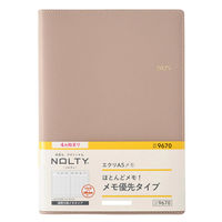 日本能率協会マネジメントセンター 【2025年4月版】NOLTY エクリ A5 週間方眼メモ グレージュ 9670 1冊（直送品）
