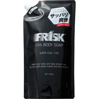 FRISK（フリスク）ボディソープ　スーパークール 700ml　詰め替え　ドウシシャ　液体タイプ