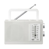 小泉成器 ホームラジオ SAD7231W 1台