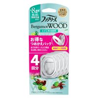 ファブリーズ 消臭芳香剤 トイレ用 ベルガモットウッドの香り 詰め替え 1セット（1パック（4個入）×3） P＆G