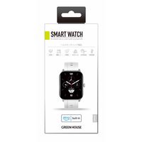 グリーンハウス スマートウォッチシルバー GH-SMWA-SV 1台