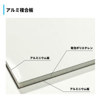 グリーンクロス 構内安全標識 アルミ複合板 NGAKーA6 駐輪場 1枚（直送品）