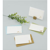 包む メモリーズ ミニカード 封筒付き 乾杯 5枚入 TC0F7 1セット(1袋×5)（直送品）