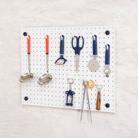 光 パンチングボード フレーム付 白 910Ｘ605Ｘ6．5ｍｍ PGBD609ー2 1枚