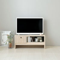 4FUL 佐藤産業 TIFFY ローボード 幅800×奥行400×高さ350mm アイボリー TF35-80L IV 1台（直送品）