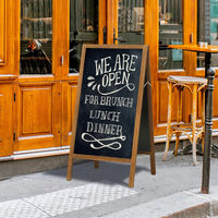 URiSAPO A型ブラックボード100L ブラウン K-BB-100L-A 1台（直送品）