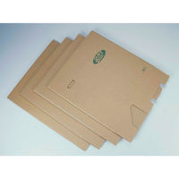 下村企販 ゴミ箱 4枚入り 45L ダンボール ダストボックス ごみ箱 分別 使い捨て 332840 1個（わけあり品）