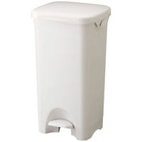 リス ペタルペール 27.5L ゴミ箱 グレー 1個（30Lゴミ袋対応）ペタル式フタ付 ダストボックス 日本製 幅325×奥行310×高さ565m（わけあり品）