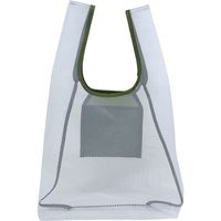 丸玉工業 ホワイトメッシュ マイバッグ S フォレストカーキ 90319087 1枚（直送品）