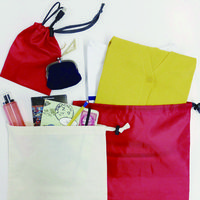 丸玉工業 スタッフバッグS(レッド) 90311048 1枚（直送品）