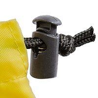 丸玉工業 スタッフバッグM(ブラック) 90312019 1枚（直送品）