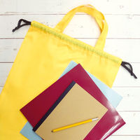 丸玉工業 スタッフバッグLplus(イエロー) 90314062 1枚（直送品）