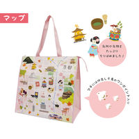 丸玉工業 スーベニアバッグ京都(マップ) 90360050 1枚（直送品）