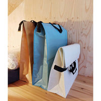 丸玉工業 ラミクロスバッグ L (ブラック) 90370719 1枚（直送品）