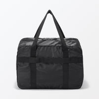 無印良品 たためる 撥水旅に便利なボストンバッグ ３６Ｌ用 黒 良品計画