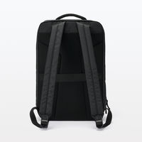 無印良品 肩の負担を軽くする 撥水ナイロンビジネスリュックサック 黒 良品計画