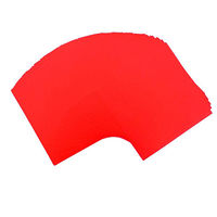 エヒメ紙工 単色いろがみ7.5cm100枚 あか AI-SEN2 1冊