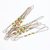 日本紐釦貿易 根付紐 ストラップ 10cm マルチ F1-10-10 1袋(10本)