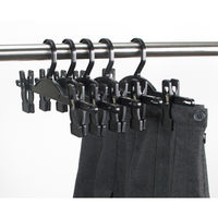 サワフジ デイズ ボトムハンガー ブラック 4970161076557 1個(5本)