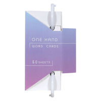 クツワ ワンハンド単語カード小・パープル SC236PU 1個