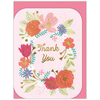 日本ホールマーク サンキュー グリーティングカード 立体US・フラワーズ 830328 1枚