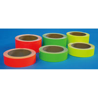 つくし工房 蛍光テープ グリーン 50mm幅X10m TP-81G 1巻