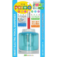 エスディアイジャパン コードレス電動鉛筆削り器プリモ ブルー PR-B 1個