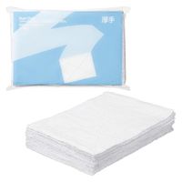 【アウトレット】リサイクルコットンを使用したぞうきん 厚手 1パック（10枚入） プラテック　アスクル限定 　200mm×300mm オリジナル