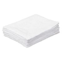 【アウトレット】リサイクルコットンを使用したぞうきん 小判 1セット（1パック（10枚入）×3） プラテック　アスクル限定 　150mm×200mm オリジナル