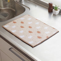 オカトー miffy 吸水水切りマット ミッフィーとボリス 30×40cm 1個
