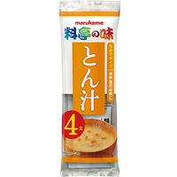 生みそ汁 料亭の味 とん汁 1セット（1袋(4食入)×3） マルコメ