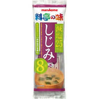 生みそ汁 料亭の味 減塩しじみ 1セット（1袋(8食入)×3） マルコメ