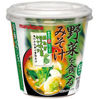 カップ野菜を食べるみそ汁 1セット（1個×12） マルコメ