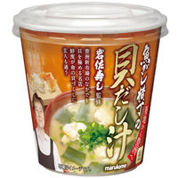 カップ築地魚がし横丁貝だし汁 1セット（1個×12） マルコメ