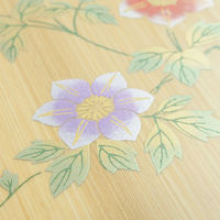 呉竹 書道/硯箱セット 竹製 鉄仙蒔絵 KB718-900 1個（直送品）