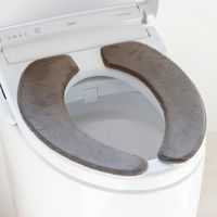 オカ　コクーン　便座クッション　ブラウン　39915　1枚（直送品）