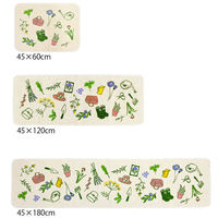 オカ　ガーデナー　キッチンマット　45×180cm　73623　1枚（直送品）