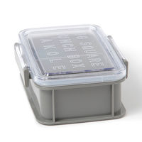 ランチボックス（コンテナ） グレー LAKOLE/ラコレ