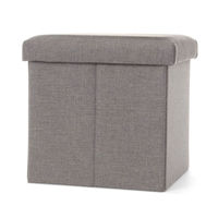 ストレージスツール（スクエア） グレー LAKOLE/ラコレ